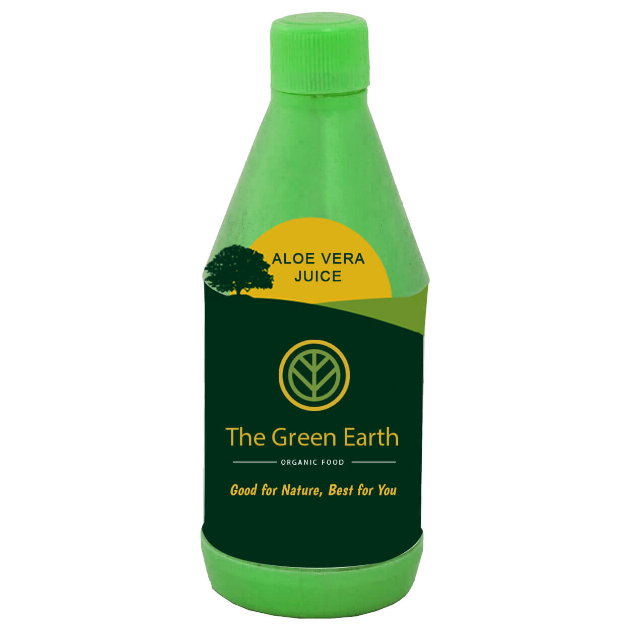 green aloe vera drink